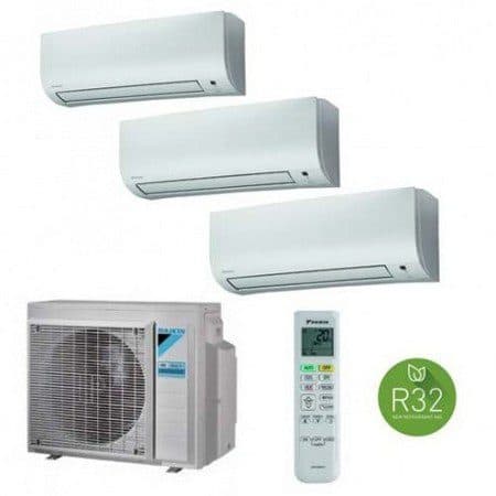 Daikin Sensira Multisplit 3x1 (25+25+35) System